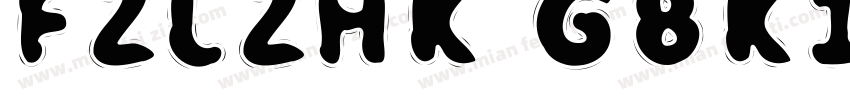 FZLZHK GBK1 0 字体转换
